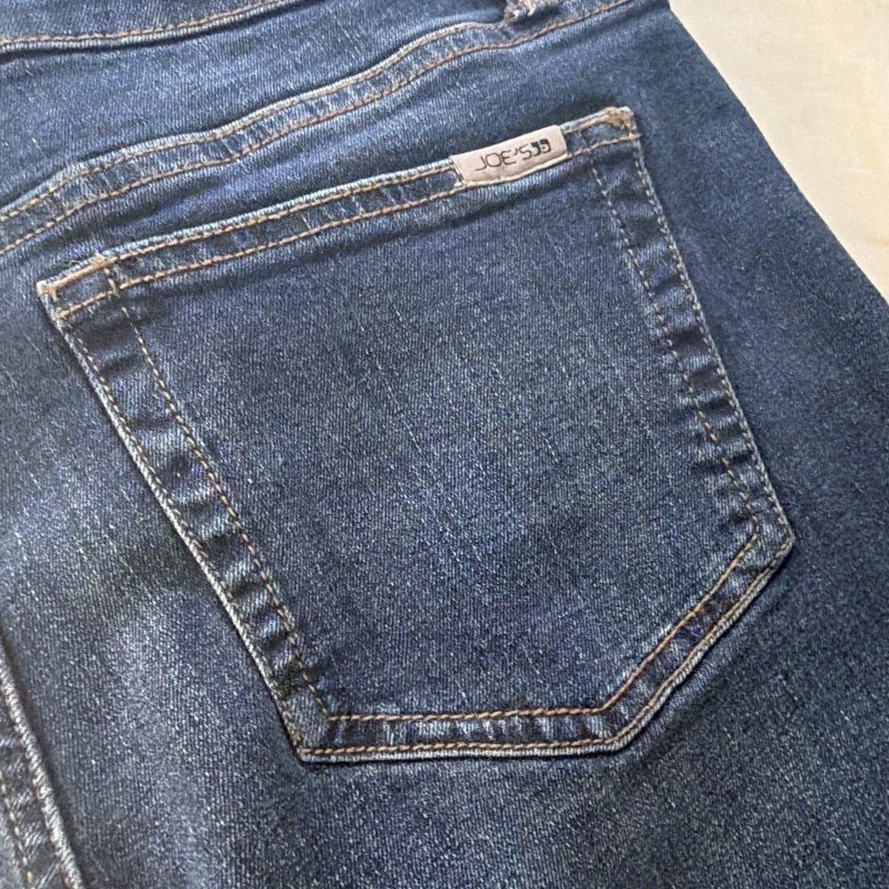 Joes Jeans The Lara Cigarette Size 32 Straight Leg Blue Denim